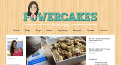 Desktop Screenshot of powercakes.net